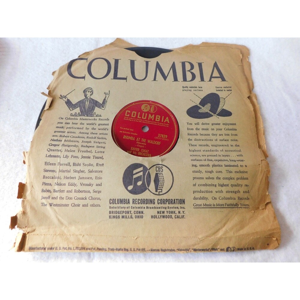 Xavier Cugat - Rhumba at the Waldorf & Un Poquito De Amor 37829-78 Record